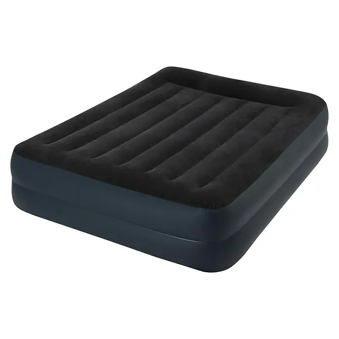 Intex Luftbett Rest Raised Queen - L x B x H: 152 x 203 x 42 cm, Integrierte Luftpumpe - Ansicht von oben