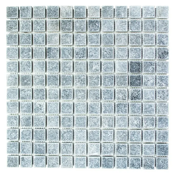 Mosaikfliese Quadrat Bardiglio XNT 40023 - 30,5 x 30,5 cm, Grau, Matt - Ansicht von oben