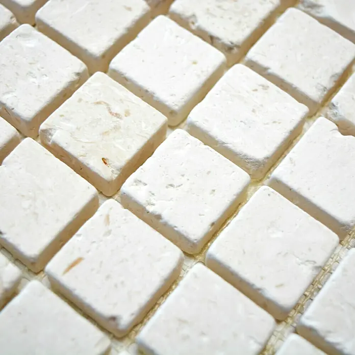 Mosaikfliese Quadrat Colonial XNT 49023 - 30,5 x 30,5 cm, Matt - Detailaufnahme