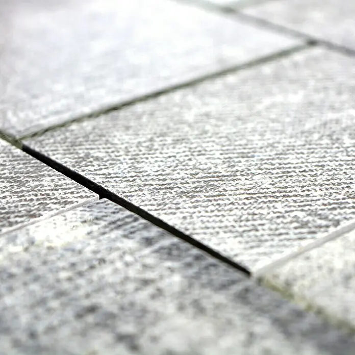 Mosaikfliese Rechteck Crystal Mix XCM J509 - 30 x 30 cm, Grau, Matt - Detailaufnahme
