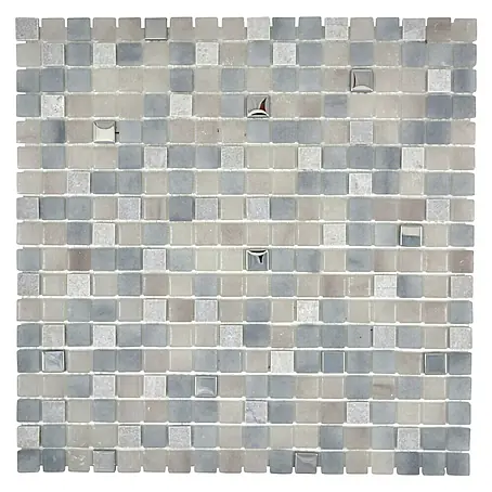 Mosaikfliese Quadrat Crystal Mix LOPE 04AN