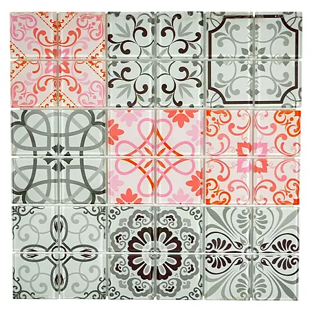 Mosaikfliese Quadrat Crystal CM FRANCE