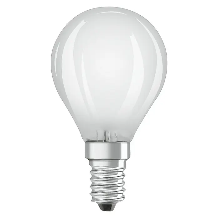 Osram Star LED-Leuchtmittel Classic P 40 - E14, 4 W, 470 lm, Matt, 3 Stk. - Ansicht von oben