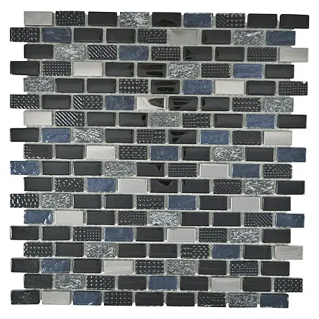 Mozaïektegel Brick Crystal Mix XCM B128