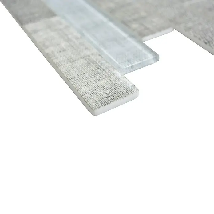 Mosaikfliese Brick Crystal Mix XCM BRV97 - 30 x 30 cm, Grau, Matt