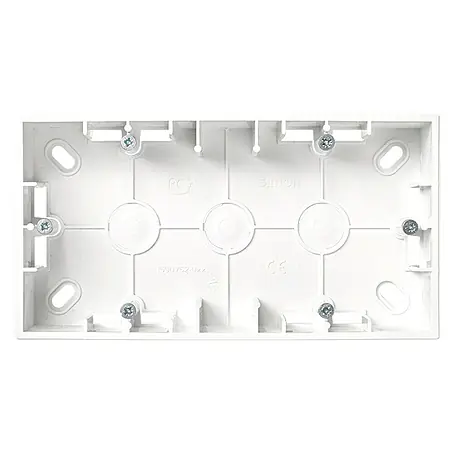Simon 15 Caja de superficie doble