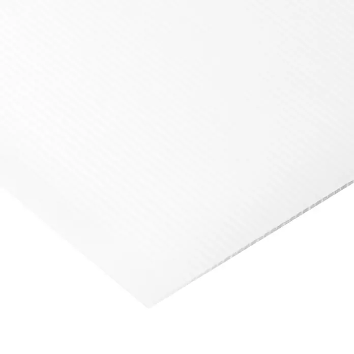 Vetronova Placa alveolar - 100 cm x 50 cm x 2,5 mm, Polipropileno, Blanco