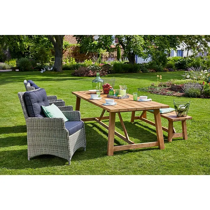Sunfun Pauline Lounge stolica - Širina: 85 cm, Poliratan
