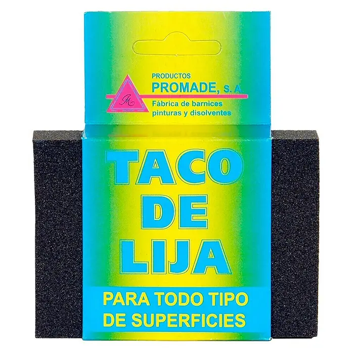 Taco de lijado Fino - 98 x 68 x 26 mm