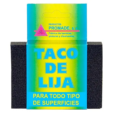 Taco de lijado Fino