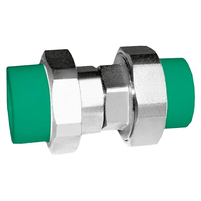 Isoltubex Enlace PPR desmontable dos piezas - DN 63, Polipropileno