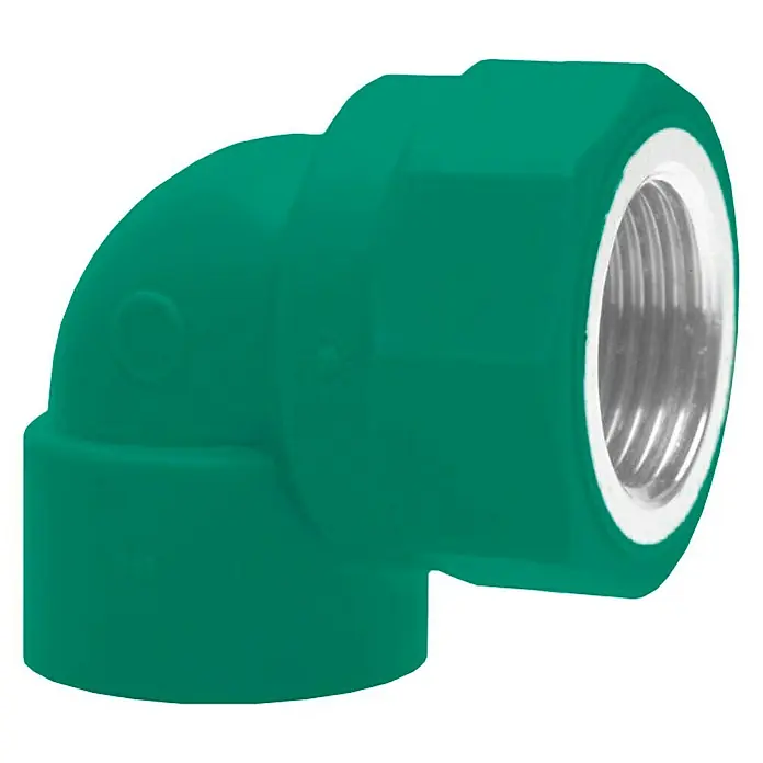 Isoltubex Codo PPR soldar - roscar H-H - DN 32, Rosca interior: ¾″, Polipropileno