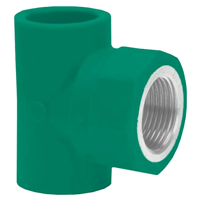 Isoltubex Pieza en T PPR - DN 32, Rosca interior: 1″, Polipropileno
