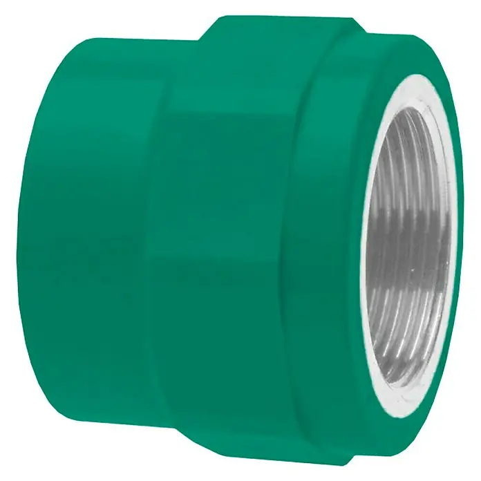 Isoltubex Enlace soldar - roscar PPR H - DN 32, Rosca interior: 1″, Polipropileno