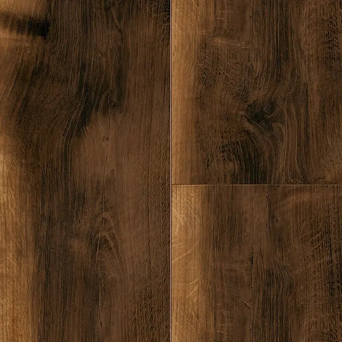 LOGOCLIC Vinto Laminat Eiche Porto - 1.285 x 327 x 8 mm, Rustikalni pod - Detaljan prikaz