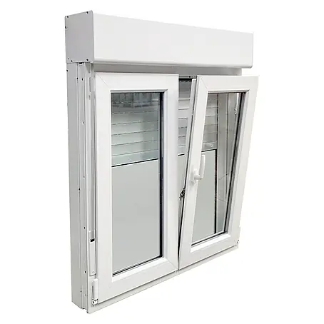 Solid Elements  Ventana de PVC 2 hojas practicable-oscilobatiente