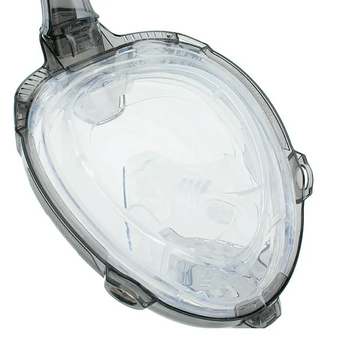 Seac Sub Máscara de Snorkel Libera - L/XL, Policarbonato, Negro/Naranja