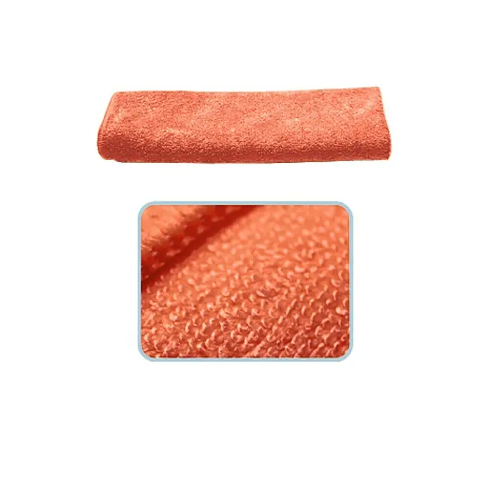Mikrofasertuch Topline - 5 Stk., 40 x 40 cm, Mikrofaser, Rot