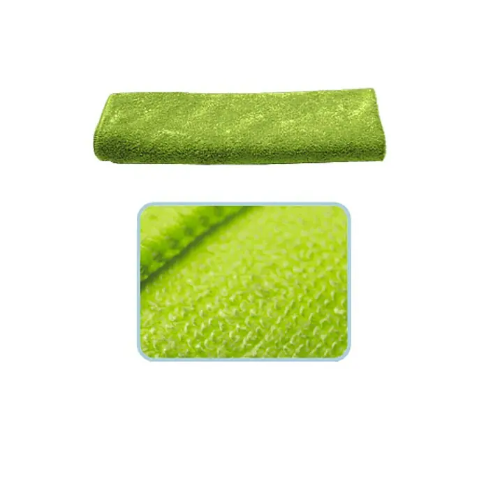 Mikrofasertuch Topline - 5 Stk., 40 x 40 cm, Mikrofaser, Grün