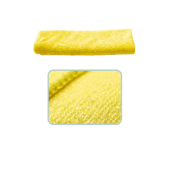 Mikrofasertuch Topline - 5 Stk., 40 x 40 cm, Mikrofaser, Gelb