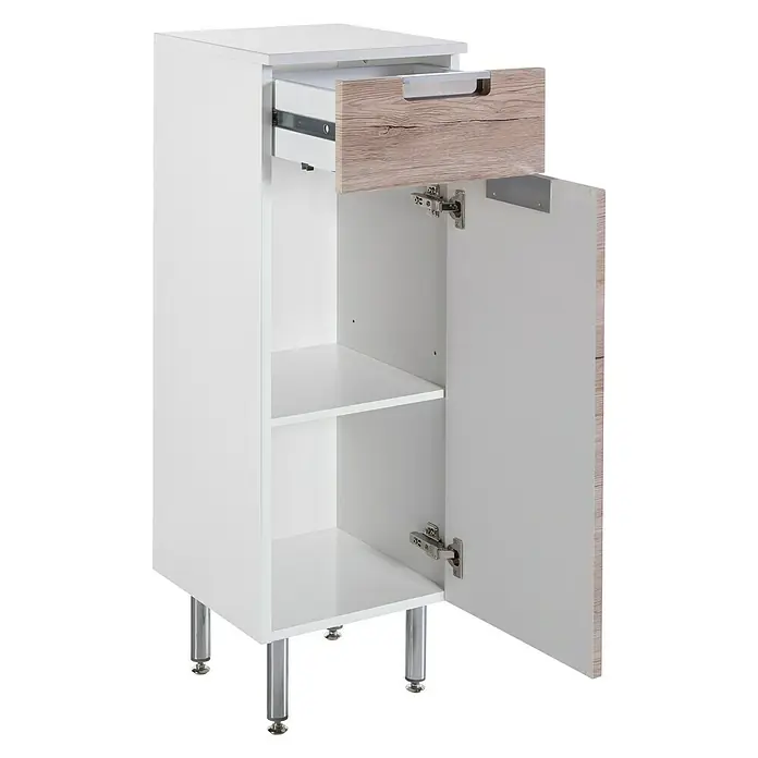Schildmeyer Sunny Unterschrank - 33 x 35 x 88,5 cm, Eiche Natur