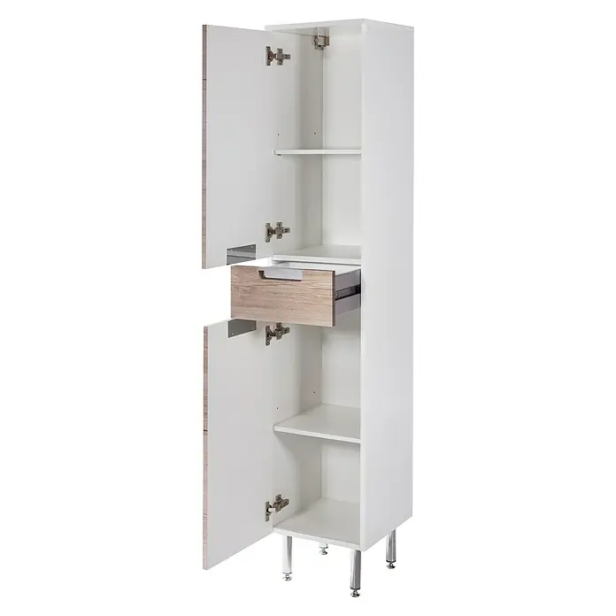 Schildmeyer Sunny Hochschrank - 33 x 35 x 159 cm, Eiche Natur