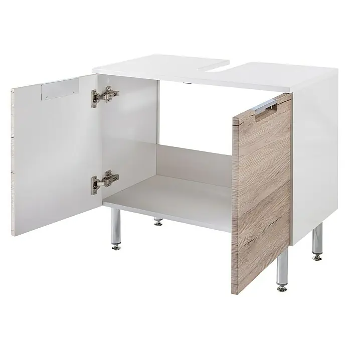Schildmeyer Sunny Waschtischunterschrank - 65 x 35 x 46,5 cm, Eiche Natur