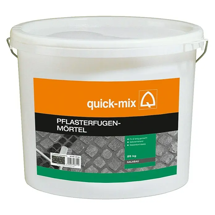 Quick-Mix Pflasterfugenmörtel - Basalt, 25 kg