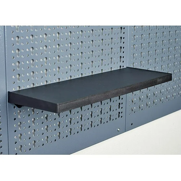 Küpper Estante - Específico para: Panel perforado de lámina de acero Küpper, Plástico, 2 uds.