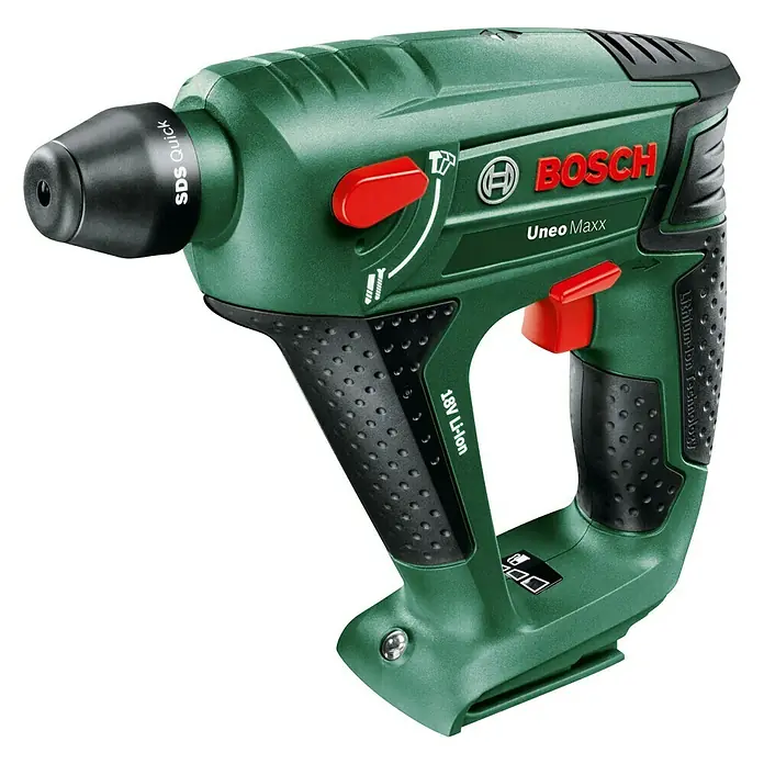 Bosch 18 V Power for All Akku-Bohrhammer Uneo MAXX - 18 V, Li-Ionen, Ohne Akku, Einzelschlagstärke: 0,6 J
