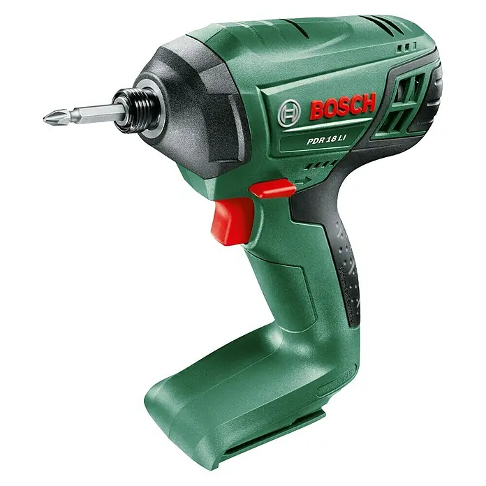 Bosch 18 V Power for All Akku-Schlagschrauber PDR 18 Li - 18 V, Li-Ionen, Ohne Akku, Leerlaufdrehzahl: 0 U/min - 2.600 U/min