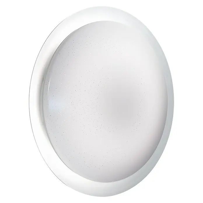 Ledvance LED-Wand- & Deckenleuchte Silara Sparkle - 24 W, Weiß, Tageslichtweiß, Durchmesser: 500 mm