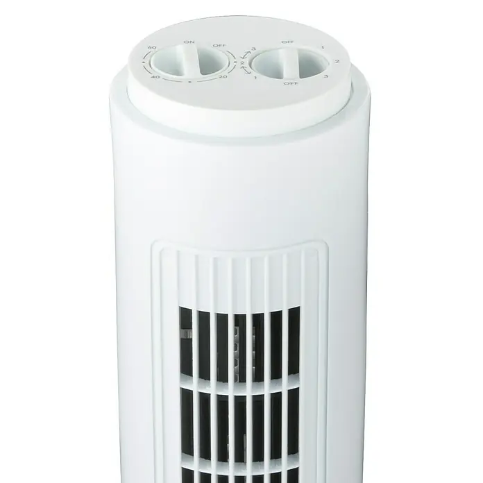Proklima Turmventilator - Weiß, 73 cm, 50 W, 258 m³/h