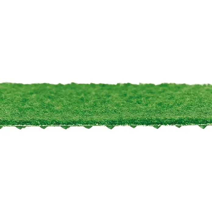 Rasenteppich Meterware Hockey - Breite: 400 cm, Mit Noppen, Grün