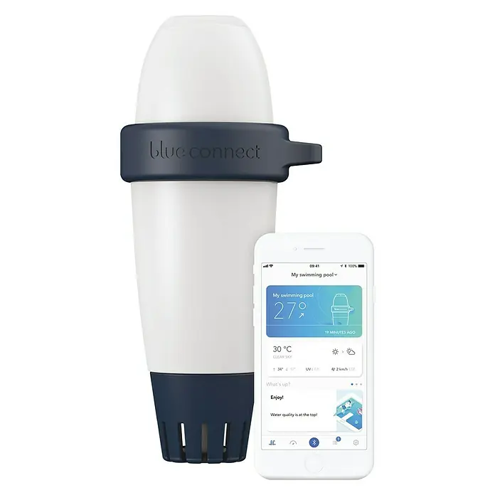 Fluidra Blue Connect Analizador de agua Inteligente - Control a través de aplicación de smartphone