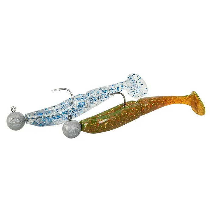 Westline Gummifisch-Set - Zielfisch: Barsch, 4 Stk.