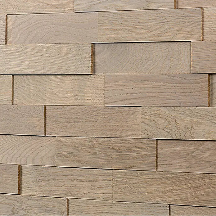Wodewa Echtholzriemchen Eiche Grau - 200 x 50 mm, Stärke: 2 mm - 6 mm, Inhalt: 1 m²
