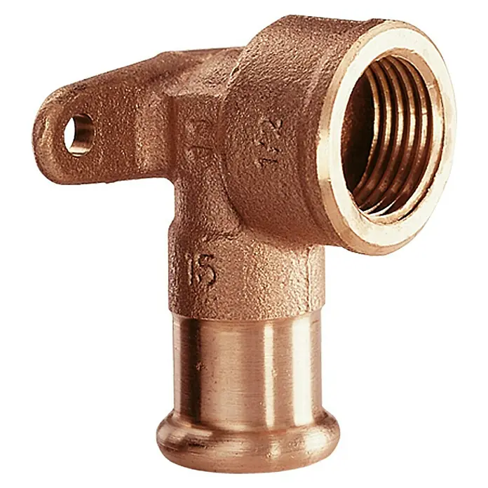 RG-Press-Wandwinkel - Durchmesser: 15 mm, Innengewinde: ½″