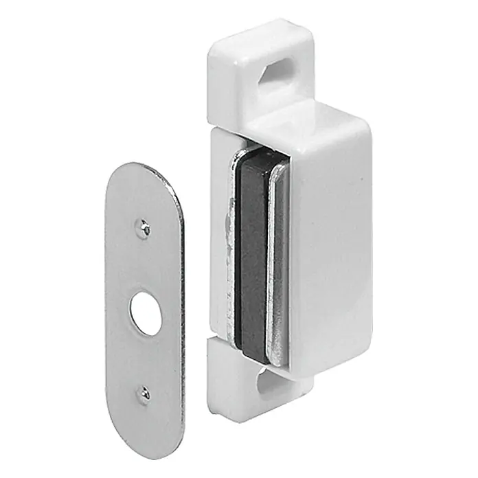 Stabilit Magnetverschluss lose - Haftkraft: 4 kg, Weiß, 1 Stk.
