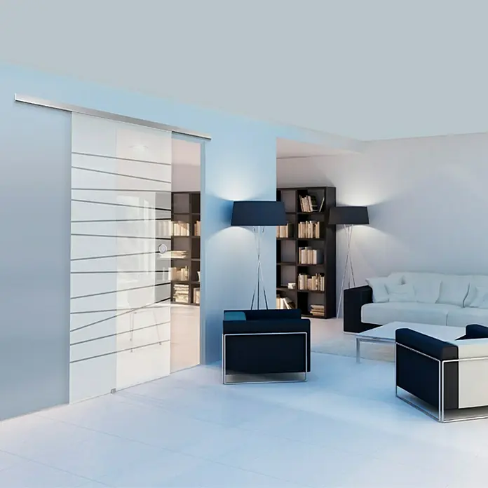 Diamond Doors Glasschiebetür Together - 935 x 2.058 mm, Einscheibensicherheitsglas (ESG)