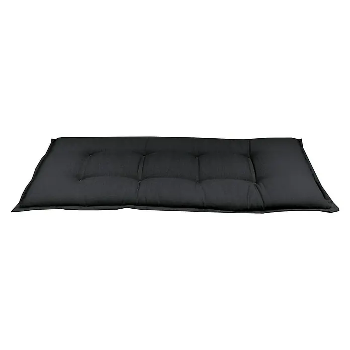 Sunfun Exclusive-Line Bankauflage - Anthrazit, 100 % Polyester, Länge: 110 cm