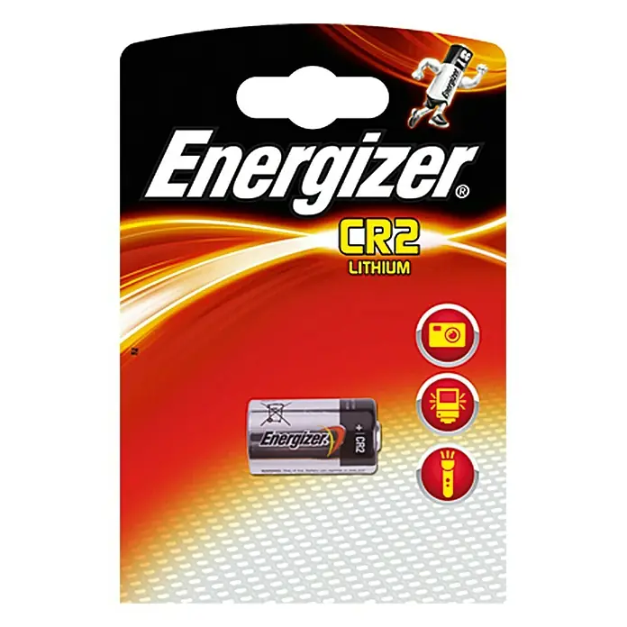 Energizer Litijska baterija - CR2, Litij, 3 V - Pogled sprijeda