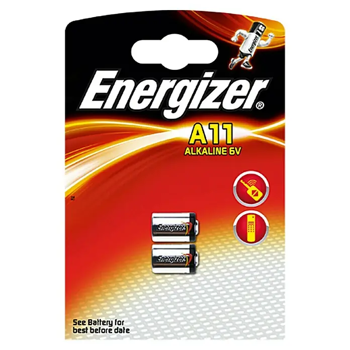 Energizer Batterij A11 - 11A, 6 V - Vooraanzicht