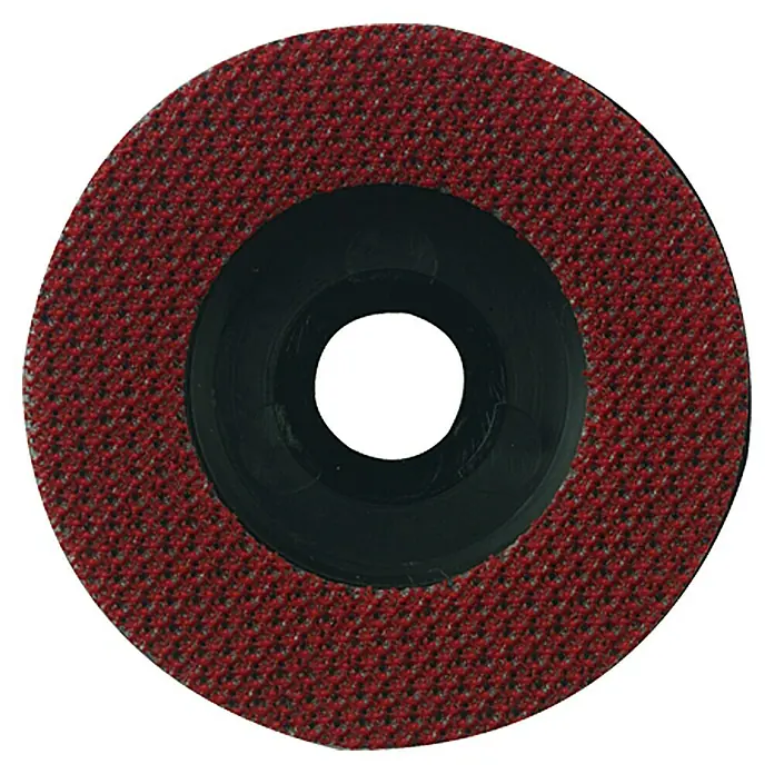 Proxxon Disco de apoyo de caucho N.º 28548 - 50 mm, Revestimiento de velcro adhesivo - Vista frontal