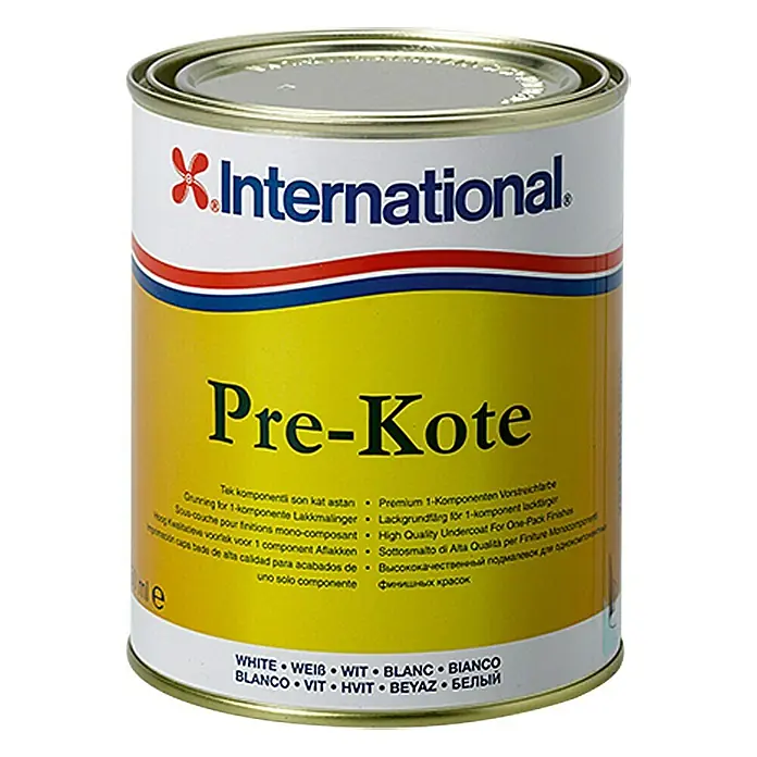 International Voorstrijkverf Pre-Kote - Wit, 750 ml, Mat - Vooraanzicht