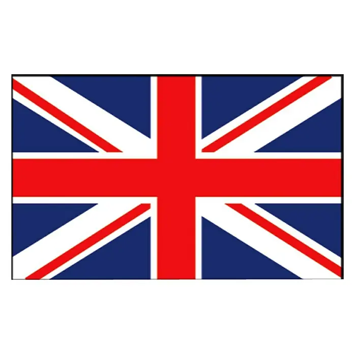 Vlag - Verenigd Koninkrijk (Union Jack), 45 x 30 cm, Spunpolyester - Vooraanzicht