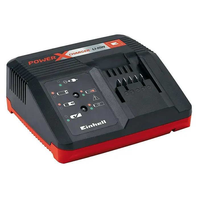 Einhell Power X-Change Punjač - Namijenjeno za: Einhell Power X-Change baterije od 18 V - Pogled s desne strane