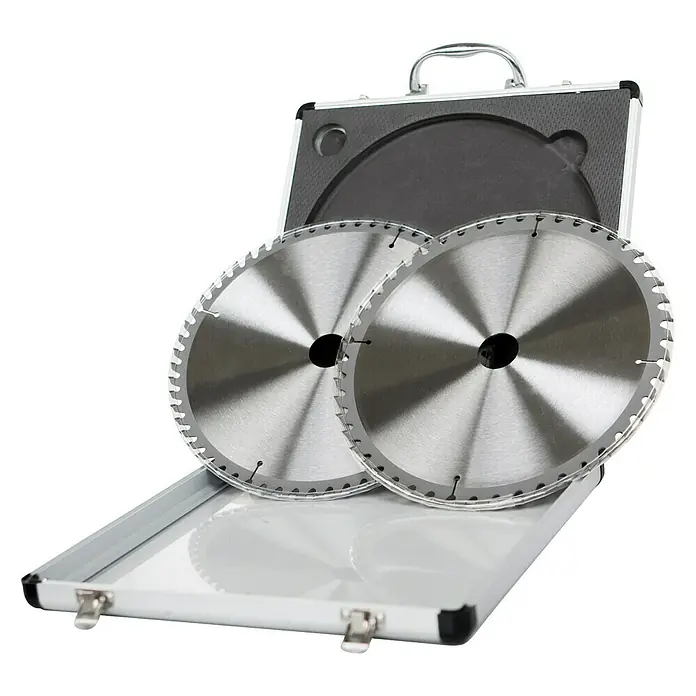 Sägeblatt-Set - Durchmesser: 254 mm, 2 -tlg. - Vorderansicht