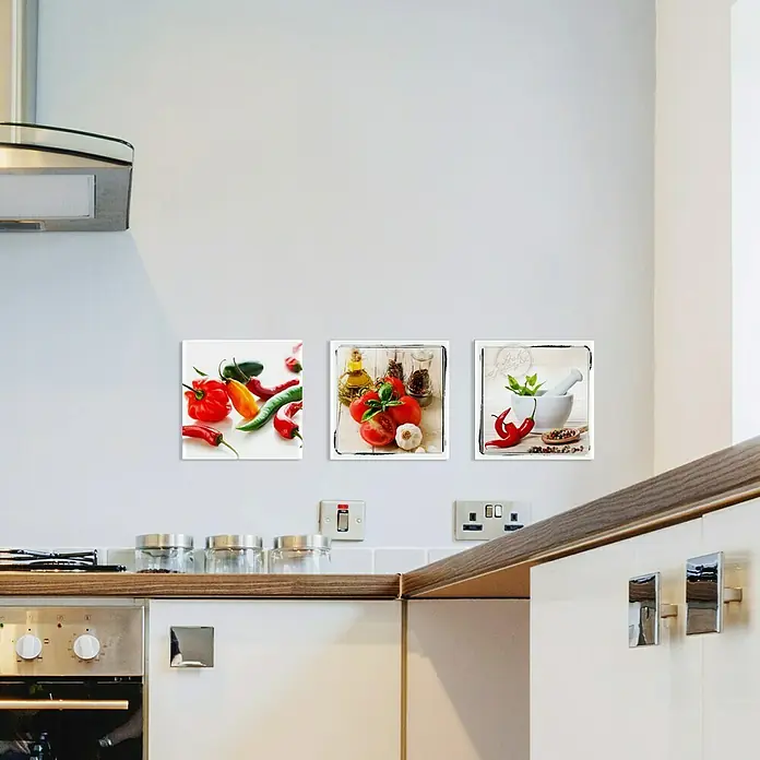 ProArt Glasbild - Hot & Spicy III, B x H: 30 x 30 cm - Stimmungsaufnahme