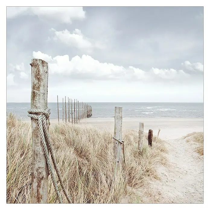 ProArt Maritime Glasbild - Oase der Sinne II, B x H: 30 x 30 cm - Vorderansicht